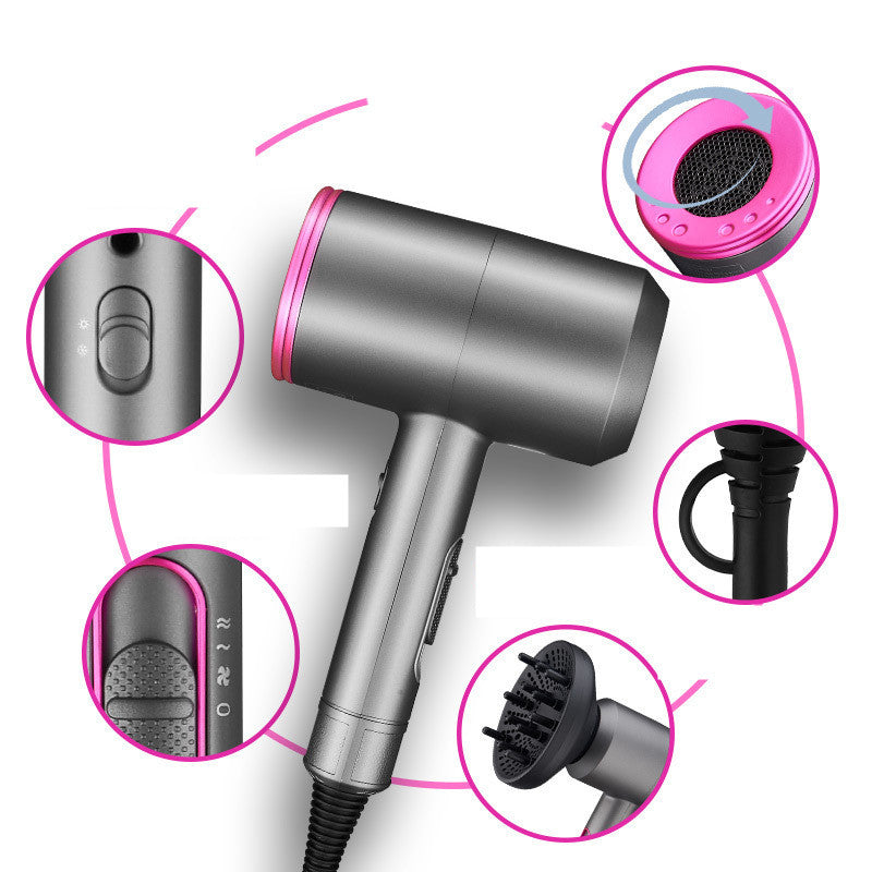 Hair Dryer 1400w 110V 220V Hairdryer Hair Blow Dryer Fast Straight Hot Air Styler 3 Heat Setting 2 Speed Ne Setting Hair Dryer 1400w 110V 220V Hairdryer Hair Blow Dryer Fast Straight Hot Air Styler 3 Heat Setting 2 Speed Ne Setting